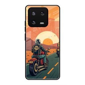 Wheels & Wanderlust Glass Case for Xiaomi 13