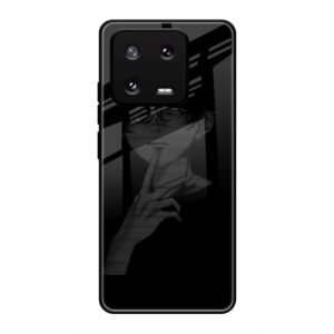 A boy Thinking Glass Case for Xiaomi 13 Pro