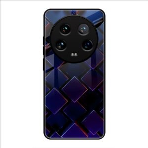 3D Square Glass Case for Xiaomi 14 Ultra